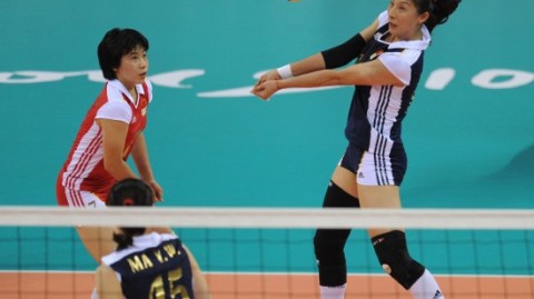 仁川亚运会女排小组赛中国3-0中华台北 二队豪取四连胜头名晋级