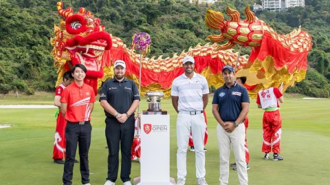 第六十一届香港高尔夫公开赛隆重揭幕 粉岭绿茵群星闪耀